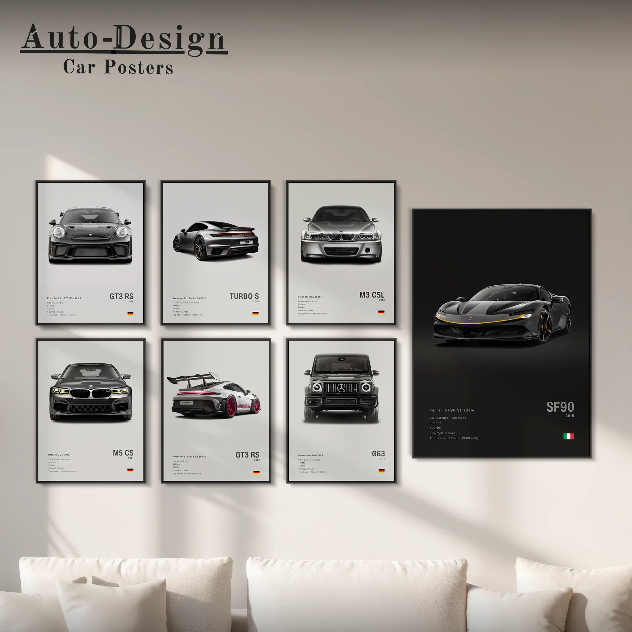 A3 Car Frame (30x40cm)