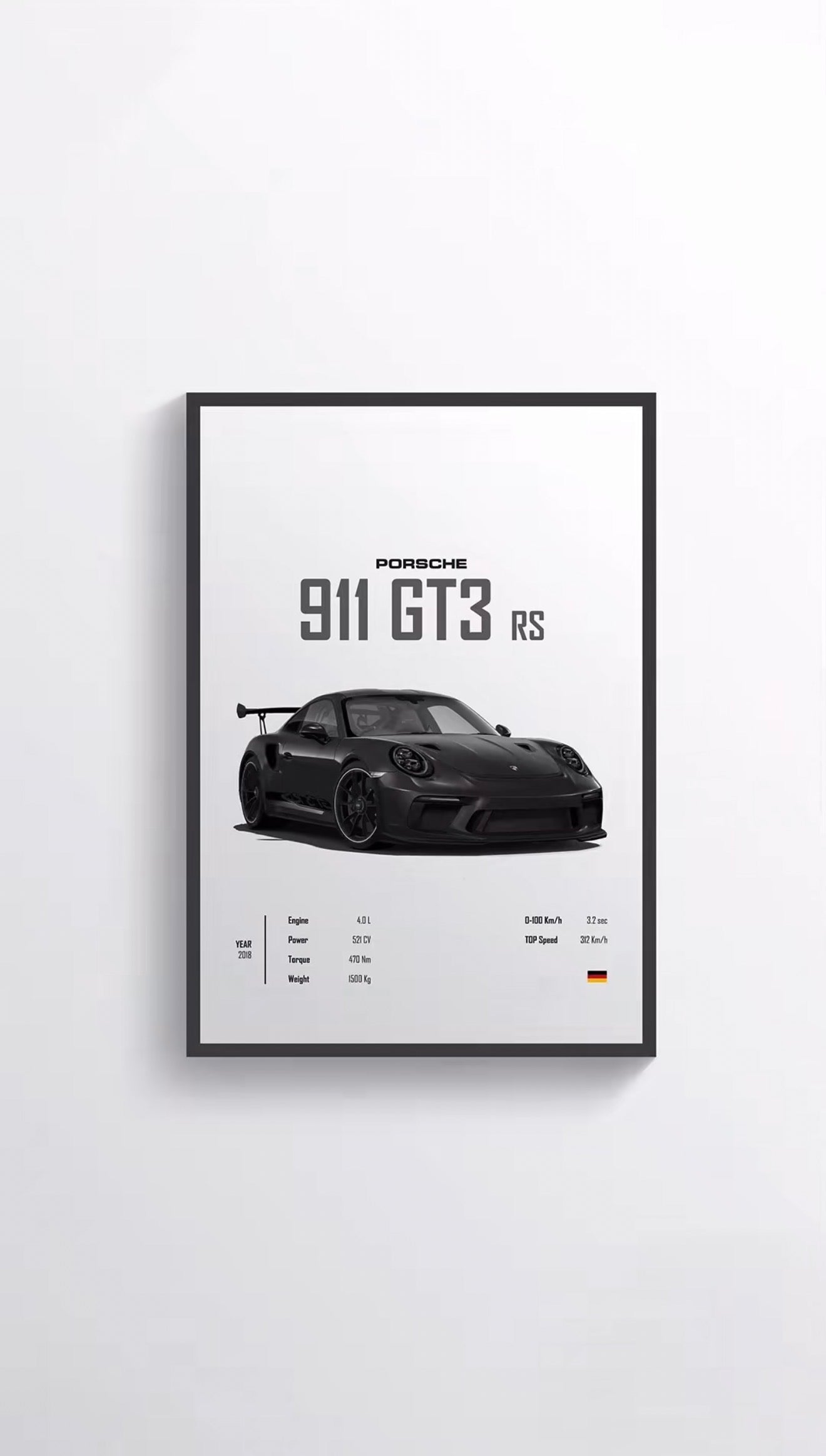 A3 Car Frame (30x40cm)